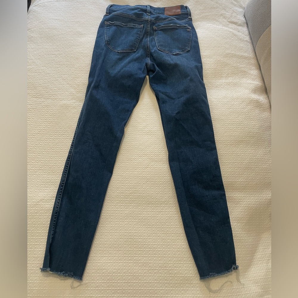 Madewell 10” high rise skinny jeans